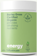 Contains Premium Certified Organic 100% Pure Whole Leaf Barley Grass Powder