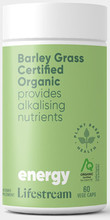 Vegetarian Capsules Containing Premium Certified Organic 100% Pure Whole Leaf Barley Grass Powder