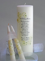 Our elegant Irish/Celtic unity candles will make your day special!