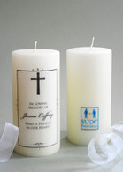 SUDC Designer Cross Memorial Candle