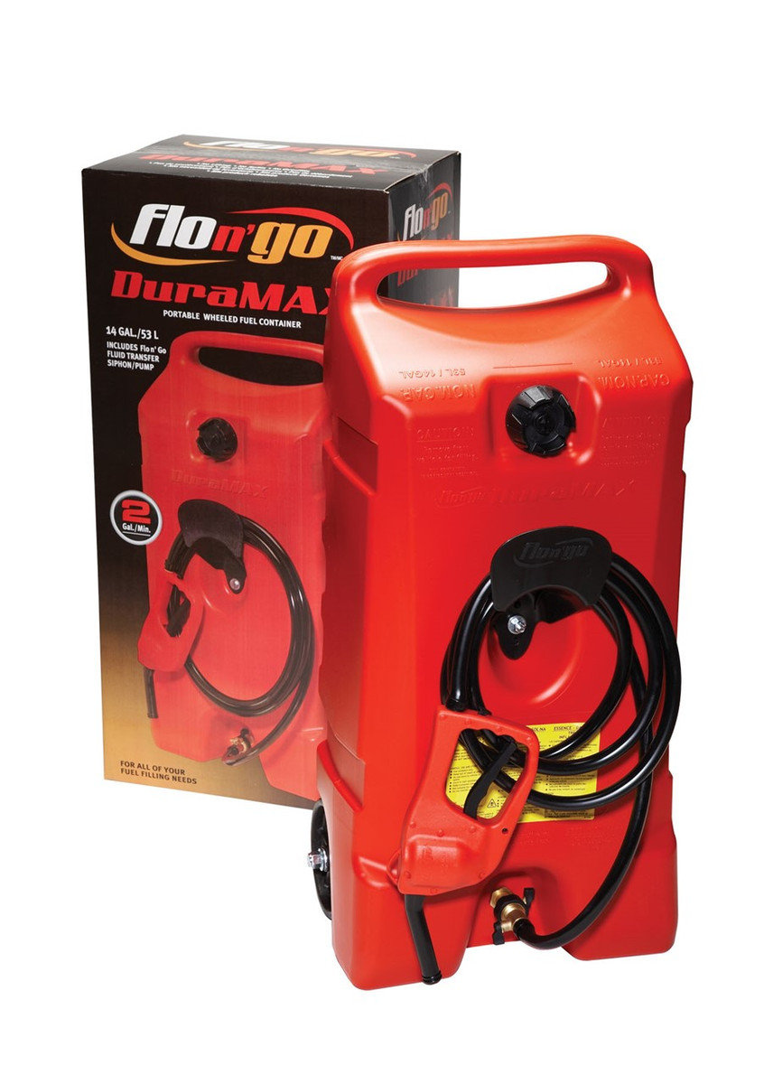 DuraMax Flo 53 Litres Red HDPE Plastic 