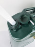 20 Litres Green Metal Fuel (Petrol/Diesel) Jerry Can, invert the pouring spout and screw on