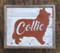 Collie dog rustic metal sign mounted on shabby chic reclaimed wood. Part of our functional home decor line. Nails on bottom can be used for hanging leashes, collars, keys, etc.