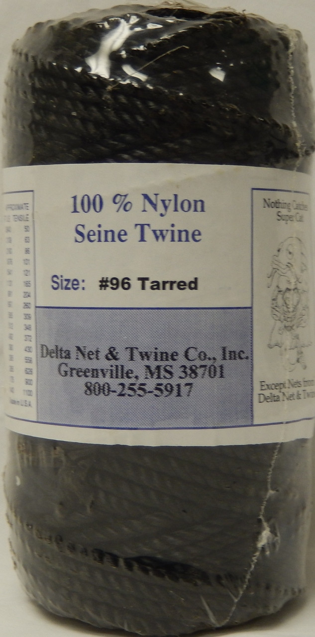 Tarred Nylon Twine for Seine Nets and Fishing Twine