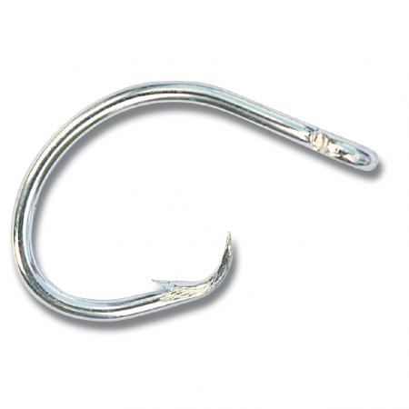 MUSTAD CIRCLE HOOKS, 39960DT STRAIGHT, 8/0, BX 100 - Delta Net and Twine