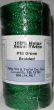 Green Braided Twine #18