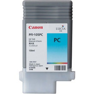 Canon PFI-105PC Photo Cyan Ink Cartridge Original Genuine OEM