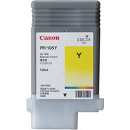 Canon PFI-105Y Yellow Ink Cartridge Original Genuine OEM
