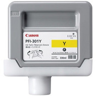 Canon PFI-301Y Yellow Ink Cartridge Original Genuine OEM
