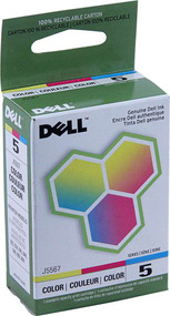 Dell J5567 Color Ink Cartridge Original Genuine OEM