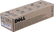 Dell KU051 High Yield Cyan Toner Cartridge Original Genuine OEM