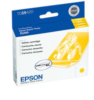 Epson T059420 Yellow Ink Cartridge Original Genuine OEM