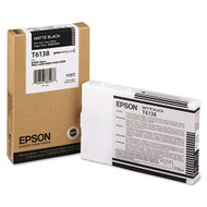 Epson T613800 Matte Black Ink Cartridge Original Genuine OEM