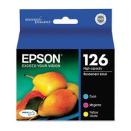 Epson T126520 3 Color Inkjet Cartridge Multipack Original Genuine OEM