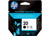 HP C6614DN (HP 20) Black Ink Cartridge Original Genuine OEM