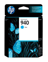 HP C4903AN (HP 940) Cyan Ink Cartridge Original Genuine OEM
