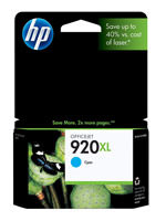 HP CD972AN (HP 920XL) Cyan Ink Cartridge Original Genuine OEM