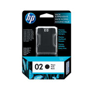 HP C8721WN (HP 02) Black Ink Cartridge Original Genuine OEM