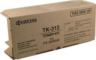 Kyocera-Mita TK-312 Black Toner Cartridge Original Genuine OEM