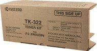 Kyocera-Mita TK-322 Black Toner Cartridge Original Genuine OEM
