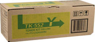 Kyocera-Mita TK-552Y Yellow Toner Cartridge Original Genuine OEM