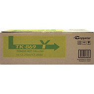 Kyocera Mita TK-867Y Yellow Toner Cartridge Original Genuine OEM
