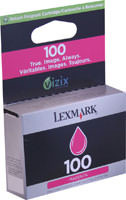 Lexmark 14N0901 (No. 100) Magenta Return Program Ink Cartridge Original Genuine OEM
