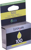 Lexmark 14N0902 (No. 100) Yellow Return Program Ink Cartridge Original Genuine OEM