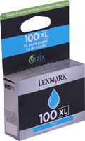 Lexmark 14N1069 (No. 100XL) High Yield Cyan Ink Cartridge Original Genuine OEM