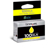 Lexmark 14N1095 (#100XLA) High Yield Yellow Ink Cartridge Original Genuine OEM