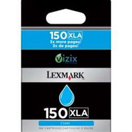 Lexmark 14N1642 (#150 XLA) High Yield Cyan Ink Cartridge Original Genuine OEM
