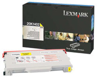 Lexmark 20K1402 High Yield Yellow Toner Cartridge Original Genuine OEM