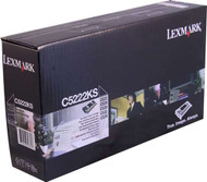 Lexmark C5222KS Black Toner Cartridge Original Genuine OEM