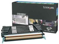 Lexmark C5240KH Return Program High Yield Black Toner Cartridge Original Genuine OEM