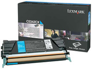 Lexmark C5342CX Extra High Yield Cyan Toner Cartridge Original Genuine OEM