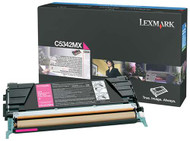 Lexmark C5342MX Extra High Yield Magenta Toner Cartridge Original Genuine OEM