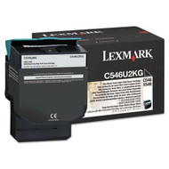 Lexmark C546U2KG Extra High Yield Black Toner Cartridge Original Genuine OEM