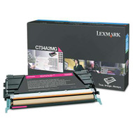 Lexmark C734A2MG Magenta Toner Cartridge Original Genuine OEM