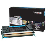 Lexmark C746A2CG Cyan Toner Cartridge Original Genuine OEM
