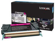 Lexmark C748H2MG Magenta Toner Cartridge Original Genuine OEM