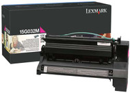 Lexmark 15G032M High Yield Magenta Toner Cartridge Original Genuine OEM