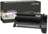 Lexmark 15G042M Return Program High Yield Magenta Toner Cartridge Original Genuine OEM