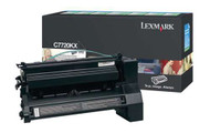 Lexmark C7720KX Return Program Extra High Yield Black Toner Cartridge Original Genuine OEM