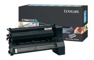 Lexmark C780H1CG Return Program High Yield Cyan Toner Cartridge Original Genuine OEM