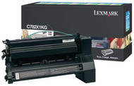 Lexmark C782X1KG Return Program Extra High Yield Black Toner Cartridge Original Genuine OEM