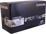 Lexmark C792A1KG Black Return Program Toner Cartridge Original Genuine OEM