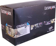 Lexmark C792X2CG Extra High Yield Cyan Toner Cartridge Original Genuine OEM