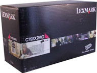 Lexmark C792X2MG Extra High Yield Magenta Toner Cartridge Original Genuine OEM