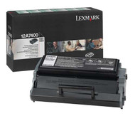Lexmark 12A7400 Return Program Black Toner Cartridge Original Genuine OEM