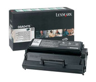 Lexmark 08A0478 Return Program High Yield Black Toner Cartridge Original Genuine OEM